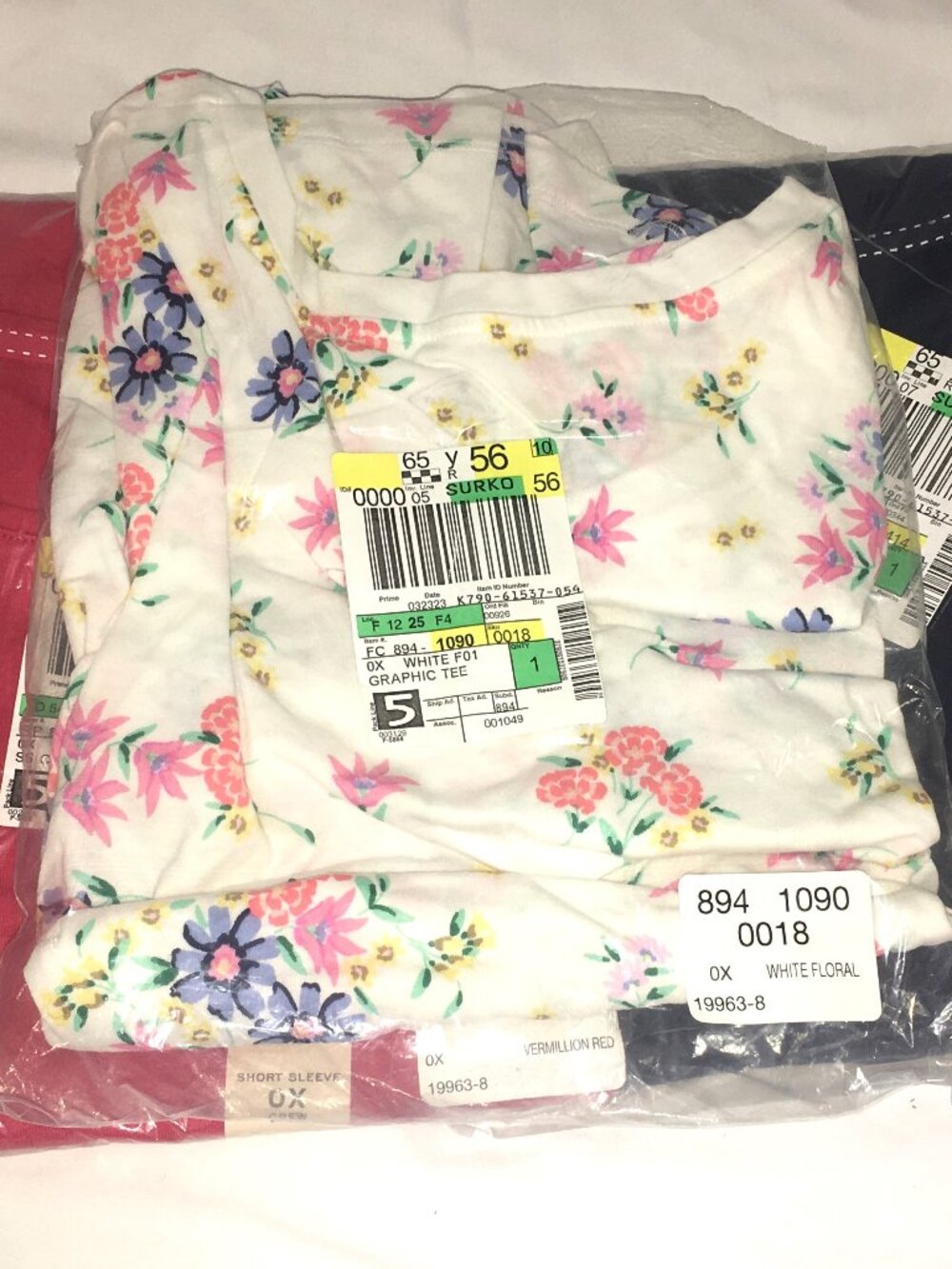 3 New St. Johns Bay JC Penneys Womens Essential Tee Scoop T-shirts Womens  Sz 0X